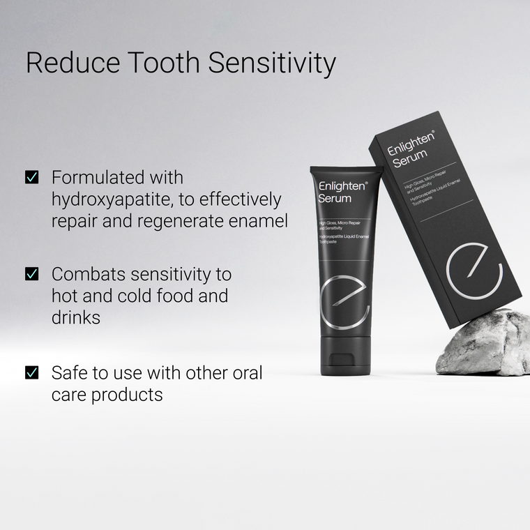 Enlighten Serum highlighting product benefits