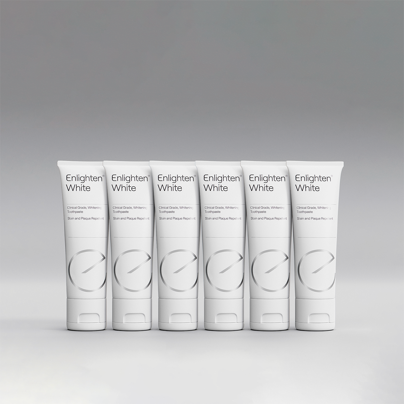 6 tubes of Enlighten White toothpaste
